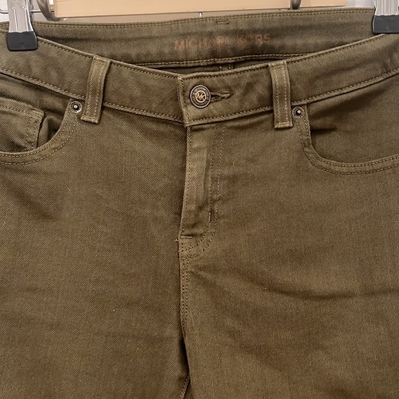Michael Kors Green Skinny Jeans - Picture 2 of 5